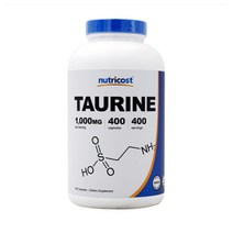 솔마켓 뉴트리코스트 타우린 1000mg 400캡슐, 400정, 1개