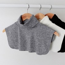 리피아 피치기모 여자 남자 성인 페이크 목폴라 터틀넥 겨울 레이어드 무지 이너 목보호