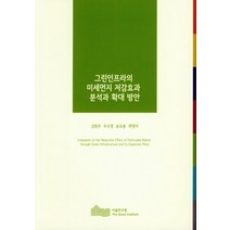 그린인프라의 미세먼지 저감효과 분석과 확대 방안, 서울연구원