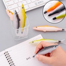 신기한볼펜 특이한 필기감좋은 물고기 볼펜 975334EA, 연어(c), 본상품선택