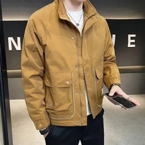 가을 코트 카고 재킷 올 매치 캐주얼 루즈 남성 봄버 재킷
