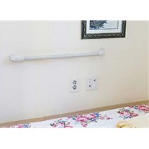 병원 요양원 노인 복도 침대 핸드레일 손잡이 노약자, 색상선택, 흰색