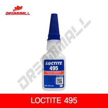 록타이트 495 고무 플라스틱 범용 순간접착제 20g, 1개