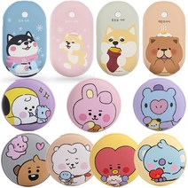 귀여운 전자 핫팩 캐릭터 손난로 보조배터리 BT21 라인프렌즈 시로앤마로 충전식 손난로, 05. 손난로 코야