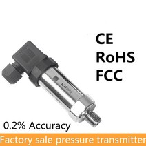 유수분리기 물오일 연료 가스 압력 트랜스미터 G1/4 12-36V 0-10V 0-600bar 60Mpa ss304 공기 변환기 센서, 07 0-0.3bar_04 RS485 output