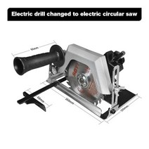 원형톱 테이블쏘 전기 핸드 드릴-전기 원형 톱 해머 가변 왕복 톱 절단 도구, 01 Circular Saw