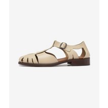 [국내 매장판] HEREU 여성 페스카 컷 아웃 샌들 - 베이지 / WFP21PESC001 PESCA CUT OUT SANDALS 193560