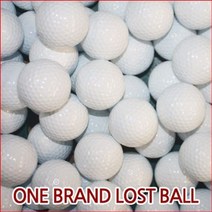 윈골프 [갤러리아] 화이트 로스트볼(브랜드1종/10개)
