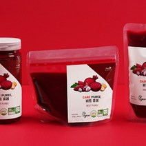 유기농 수제 비트 퓨레 300g 대용량 1팩 채식 스프 이유식 환자식 무설탕 무염 건강한
