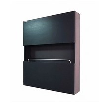 A6마트 욕실장 거울 47종 모음 욕실수납장 수건장 당일발송, 2도어장 블랙