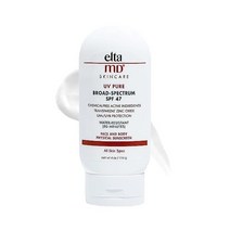 EltaMD UV 퓨어 선스크린 로션 SPF 47 미네랄 바디 산화아연 이산화티타늄 포뮬러