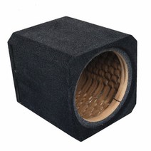 차 오디오 스피커 케이스 통 제작 우퍼 카울, 39.3x34.6x34.7cm/ 가죽