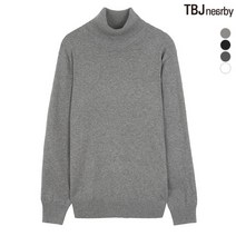TBJ 유니 터틀넥 풀오버니트 (T194KT400P)