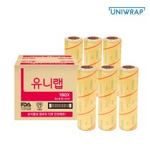유니랩 업소용랩 300mm ~ 500mm 1BOX, 300mm x 500M 1box(6roll), 1개