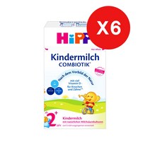 힙 콤비오틱 킨더밀쉬 2단계 600g 6개 분유