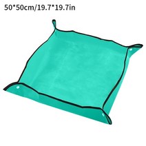 씨앗 발아기 나베텃 50-100cm 심기 매트 원예 식물 리포팅 패드 접이식 정원 화분 방수, 10 Green-50x50cm