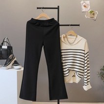 모노시크 유아크 쫀쫀 부츠컷 밴딩 팬츠 MNPS282