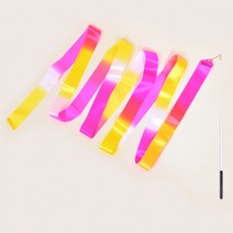 니스포 리듬체조 리본 멀티컬러-Y.P.W 사이즈선택, 니스포 리듬체조리본 멀티컬러, YPW_5m