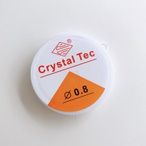 0.8mm 1롤 크리스탈 텍 우레탄 팔찌 줄 투명, 상세페이지 참조, 상세페이지 참조