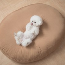 LINU 리누 마약 푸딩 방석 도넛형, 블루