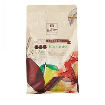 Cacao Barry 75% Tanzanie Cacao Chocolate 카카오바리 75% 탄자니아 카카오 초콜릿 1kg