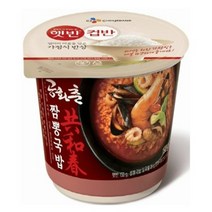 공화춘 짬뽕국밥 햇반컵밥 193g x 4개, 상세페이지 참조