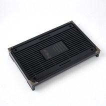 전통 문양 다기 트레이 차판 보이차 수반 다도 찻상 차트레이 차반 차상 다판 원목 다기상 다과상 퇴수기, 1개