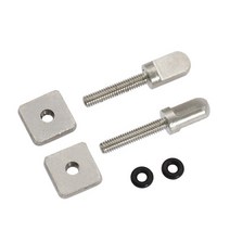 패들 바디 서핑 보드 보트 Sup 보드 액세서리 2 Pcs 서핑 테일 핀 나사 빠른 맞춤 너트 및 볼트 등 M4 신제, 한개옵션0