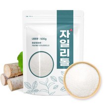 핀란드산 자일리톨 500g 가루 감미료 크리스탈 설탕대용, 없음