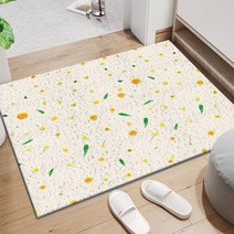 폴라도레 현관 코일매트 발매트 인테리어 북유럽 패턴 신발장 매트 발판, 12.민들레(80x120cm)