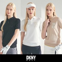 [DKNY GOLF] 여성 니트 반팔 카라티 1종 HDGS229203