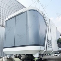 모듈주택 집 조립 황토방 농막 주택 이동 모듈 하우스, 회색