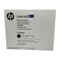 HP Laserjet Enterprise 600 M603tn 정품토너 대용량 검정 24000매 (CE390XC), 1개