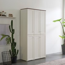 장인가구 셰리IV 1800 다용도 주방수납장+틈새장, 아이보리