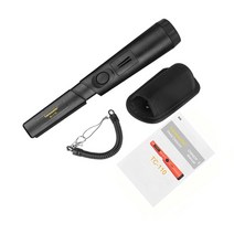 금속 탐지기 포인터 핀 포인트 gp 포인터 휴대용 금속 탐지기 포지셔닝로드 탐지기, 검은색