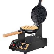 와플메이커 홍콩와플 기계 업소용 기름붓 크로플 와플, 하트 모양 전동 모델_베이킹 도구 미포함