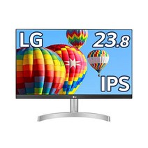 LG 24ML600S-W 프레임리스 모니터 디스플레이 23.8인치 Full HD IPS Matte 1ms(MBR) 스피커 HDMI x 2 D-sub FreeSync