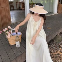 프렌치 서스펜더 루즈 셔링 백리스 원피스 휴양지 바캉스 리조트 외국 신혼 여행 여름 휴가 룩 33