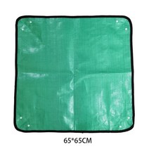 50pcs 심기 매트 PE 원예 Potting 매트 방수 재사용 가능한 꽃 원예 매트 이식 접이식 쿠션 패드, 02 green
