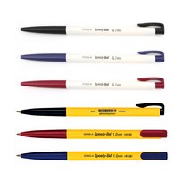 동아 미피 유성 볼펜 0.5mm (12자루), 빨강