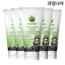 과일나라 제주 자연의 알로에 클렌징폼 x 5개, 단일상품/단일상품