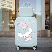 기내용 캐리어 레디백 마루코 시나모롤 산리오 하드 여행 가방 nini