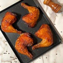 에어프라이어 치킨 떴닭 자이언트 통다리 치킨 / 1.3kg, 자이언트 통다리 1.3kg+왕갈비소스 220g