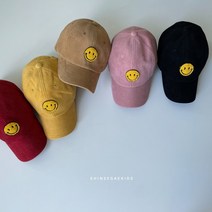 신세계키즈 골덴스마일볼캡 5colors 4-7세