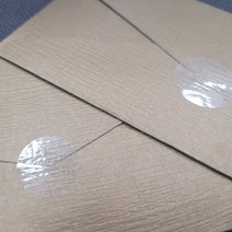 라운드 스티커 20mm 투명 포장 25mm 무지 원형 청첩장, 1. 2cm 98매(1장)
