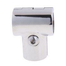 shangren 스테인리스 배 핸드 레일 이음쇠 90도 티 3 방법 25mm 1