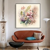 보석 비즈 십자수 꽃 수채화 들꽃 대형 DIY 해바라기 명화 구슬 공예 디즈니 구어도