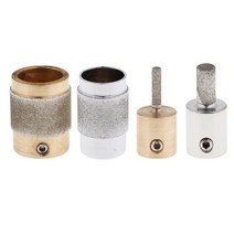 스테인드글라스 재료 모자이크 장식 유리 최고의 그라인더 헤드 비트 세트, 1.8x0.8x3cm