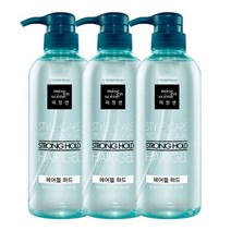 미쟝센 스타일케어 스트롱 헤어젤 하드 500ml x3 대용량, 단품