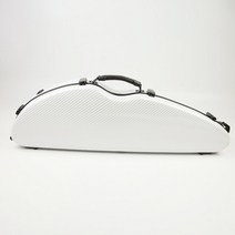 바이올린하드케이스 품질의 바이올린 케이스 탄소 섬유 바이올린 하드 케이스 맞춤형, 흰색 줄무늬